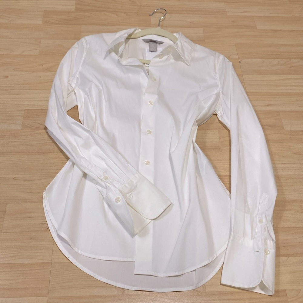 White Dress Shirt Button Down